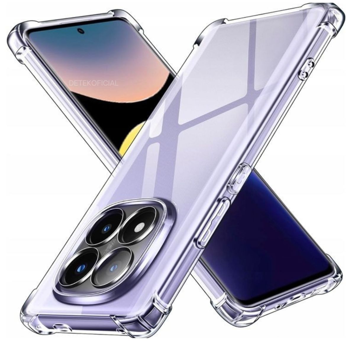 GENERICO - Carcasas Transparente Reforzado Para Xiaomi Note 14 Pro+ Plus