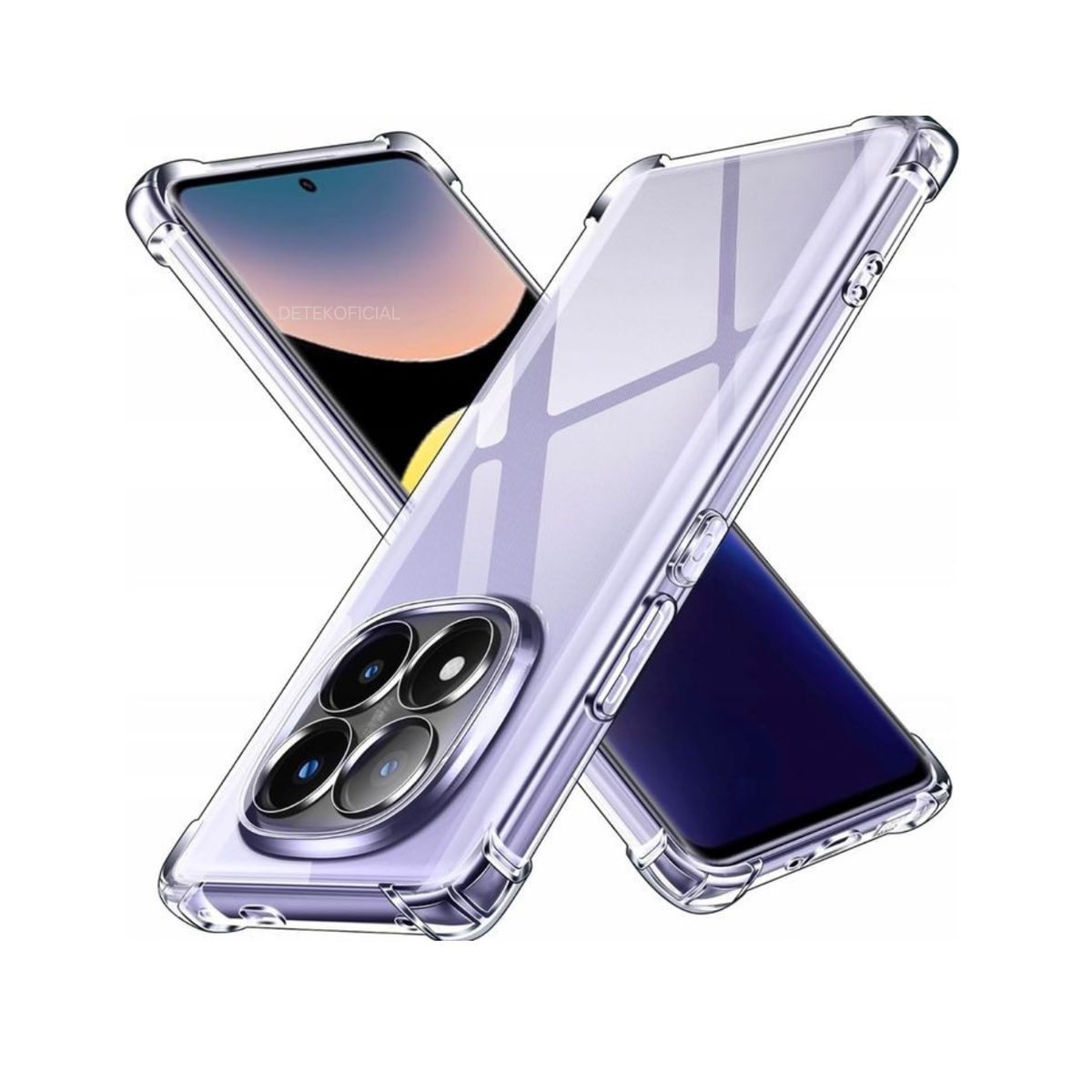 GENERICO - Carcasas Transparente Reforzado Para Xiaomi Note 14 Pro+ Plus