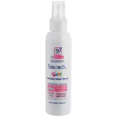 SIMONDS - Pantalla Solar Baby Spf 50+ Spray Piel Sensible 100 mL