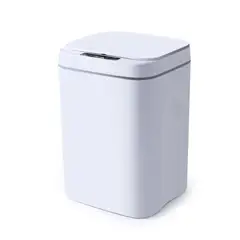 WAKESHOME - Papelera Inteligente Recargable Sensor De Movimiento 16 Lts