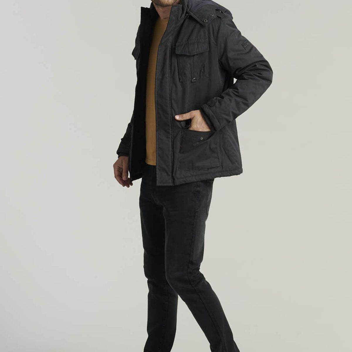 FEROUCH - Chaqueta  Albany Fj Fjs Gris Ferouch