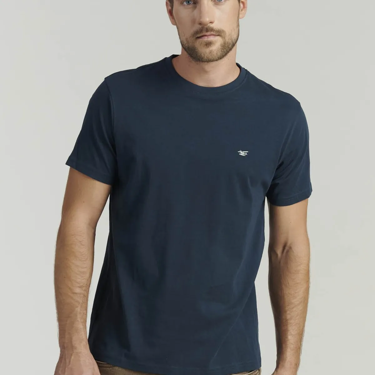 FEROUCH - Polera Básica  Maine Fr Azul Ferouch