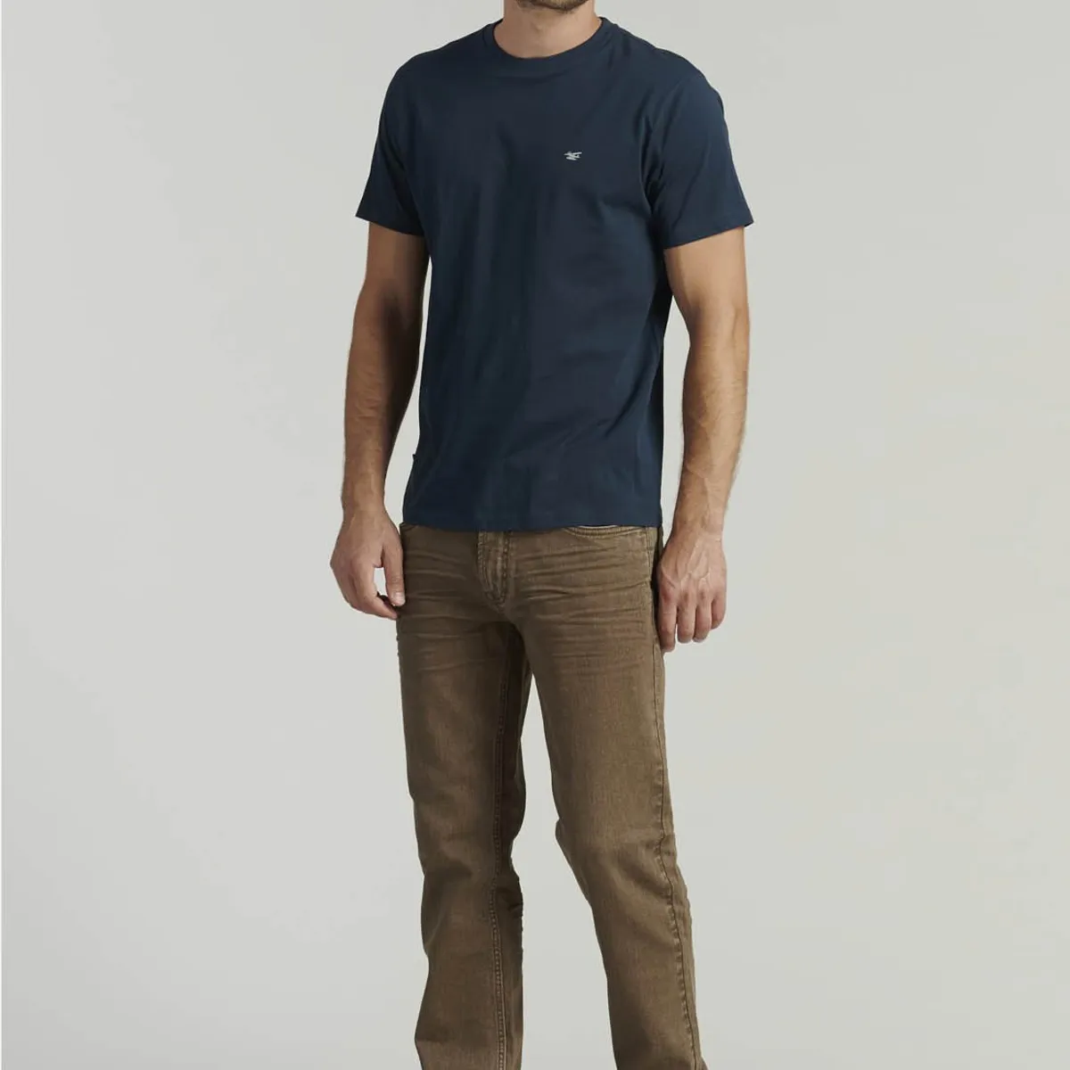 FEROUCH - Polera Básica  Maine Fr Azul Ferouch