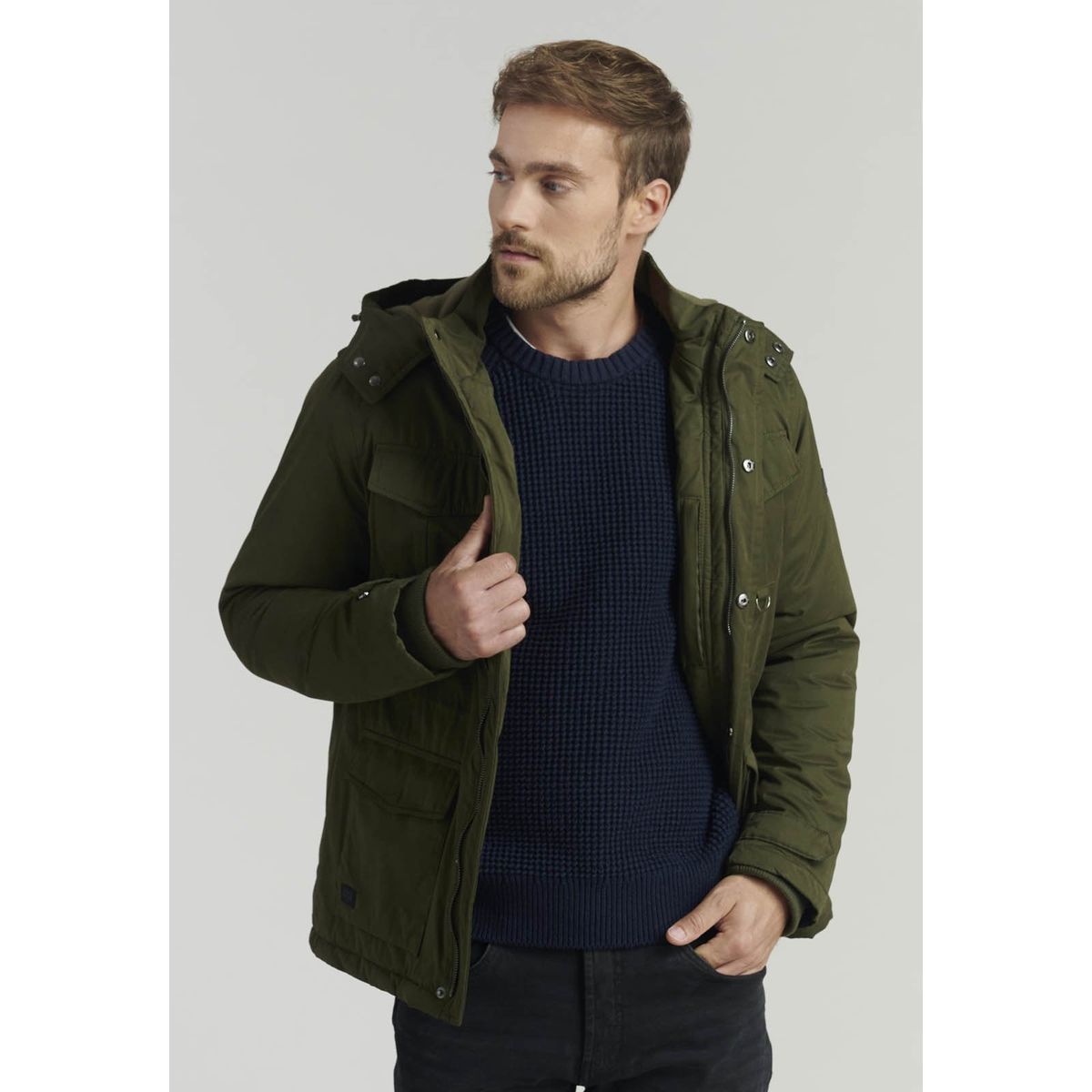 FEROUCH - Chaqueta  Albany Fj Fjs Café Ferouch