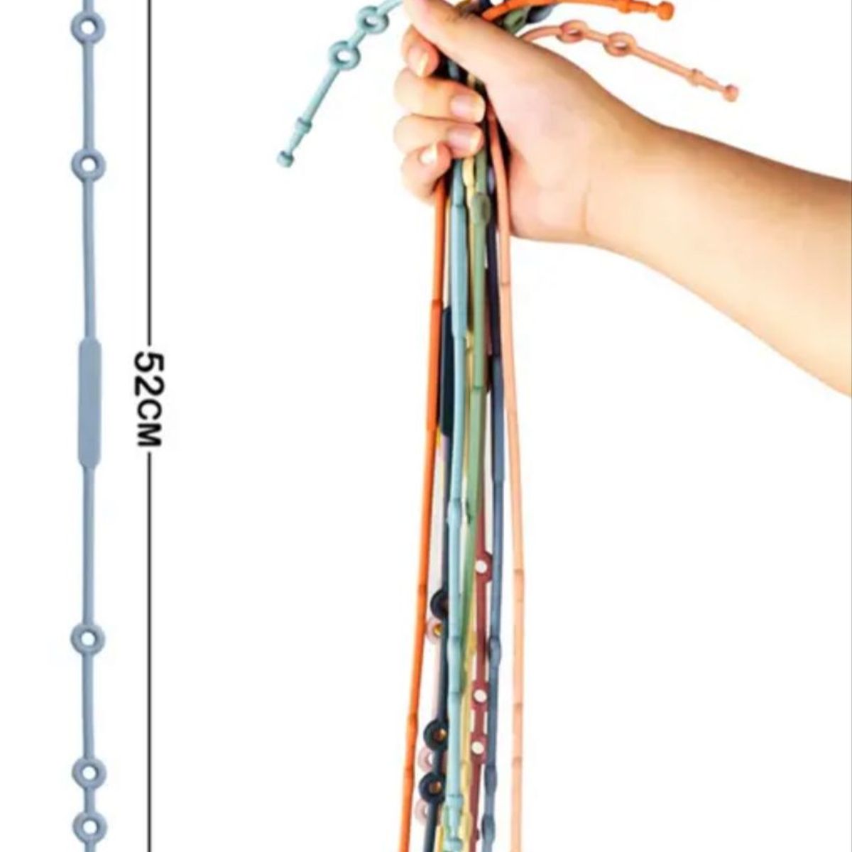 GENERICO - Cadena Para Chupete De Bebé Correas De Seguridad Silicona