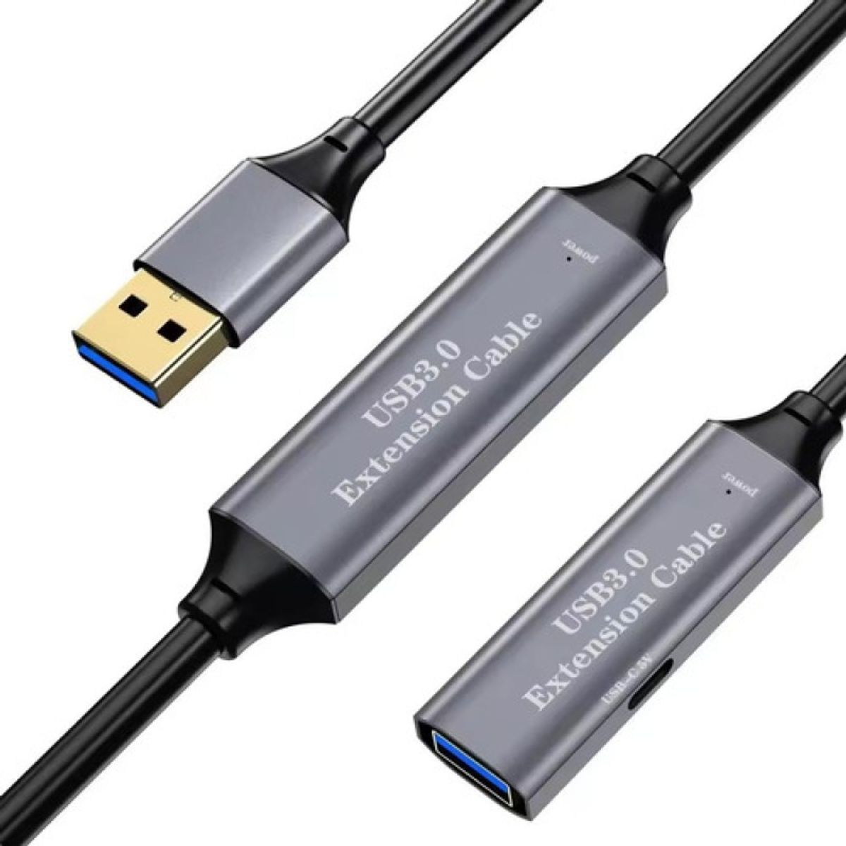 VENTION - Cable Extensión Usb 30 30m Activo Cchip Macho Hembra 5gbps