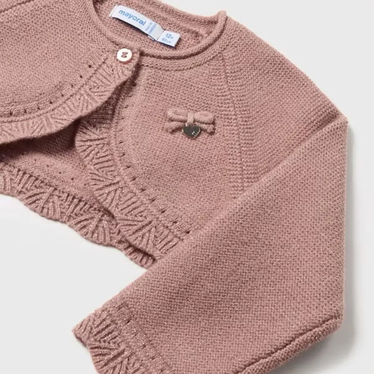 MAYORAL - Abrigo Rebeca tricot básica bebé