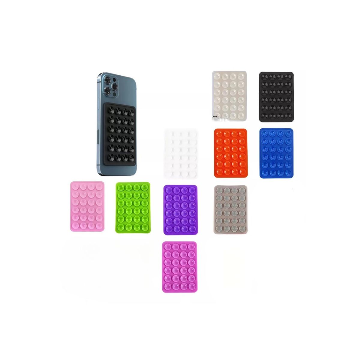 GENERICO - Funda De Succión De Silicona Para Teléfono Celular Selfies