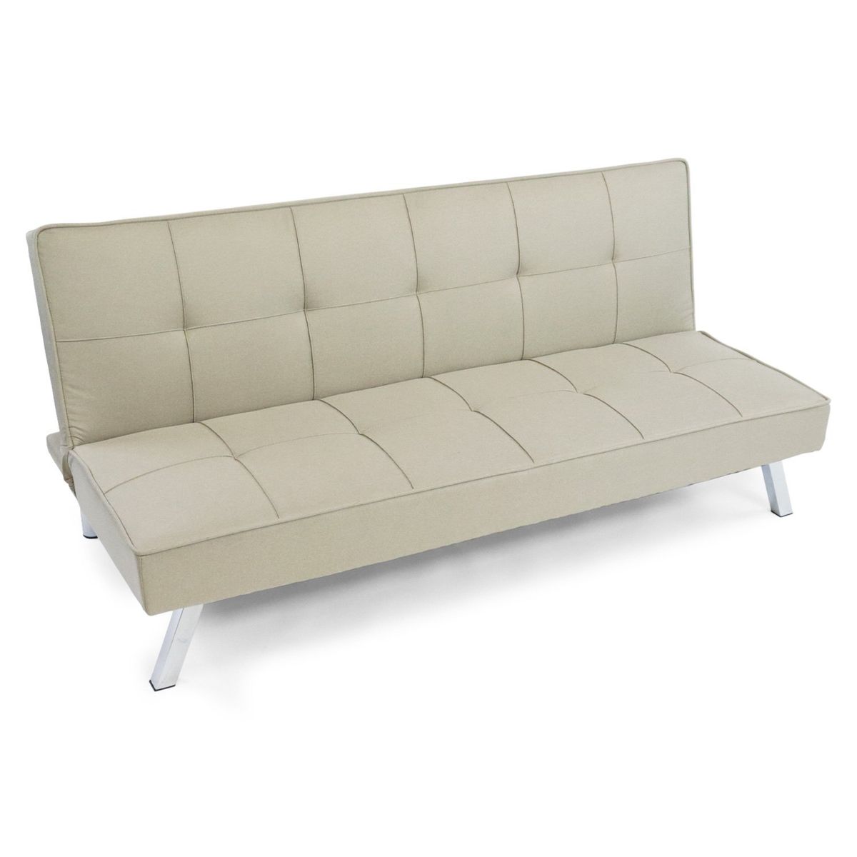NOVAHUS - Futón Foster Beige 167x76x80 cm
