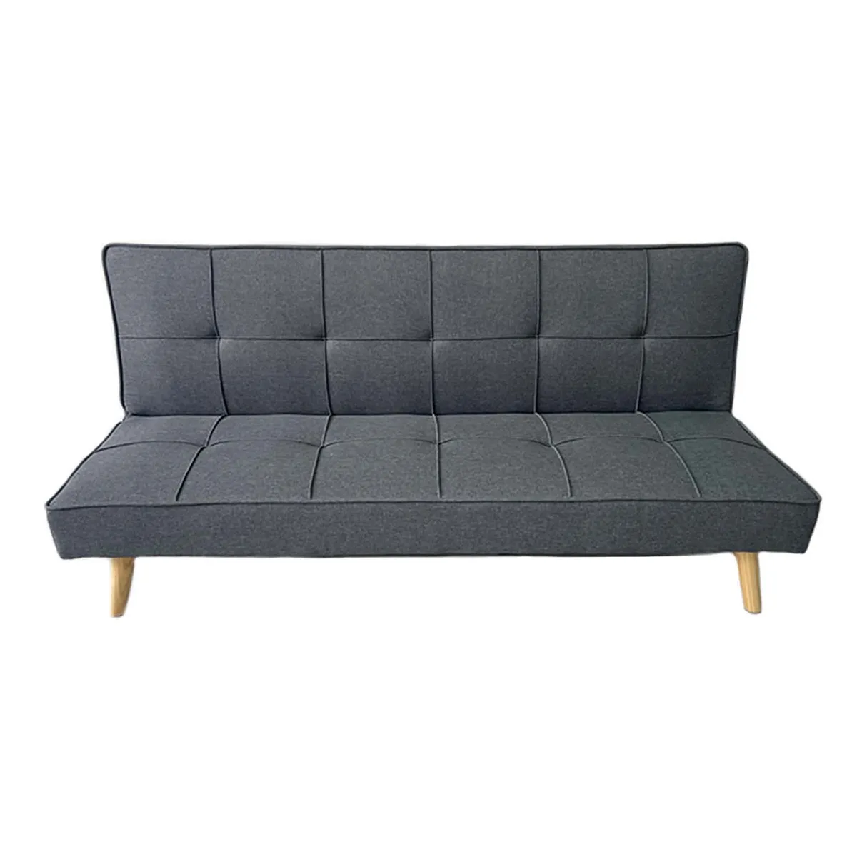 NOVAHUS - Futón Foster Gris Oscuro 167x76x80 cm