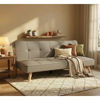 Futón Foster Beige 167x76x80 cm