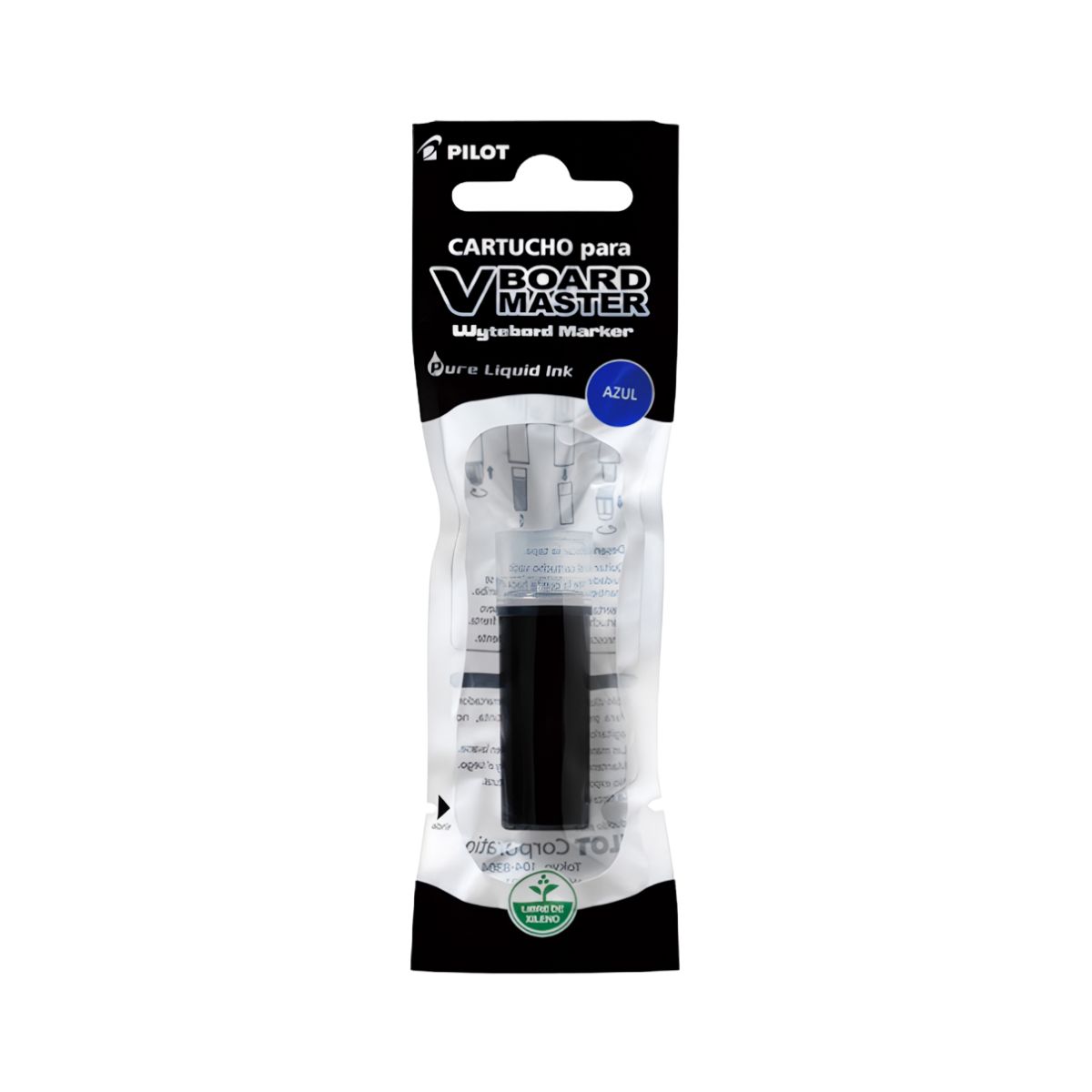 PILOT - Caja Recarga Cartucho Vboard Master 12 Uni - Azul