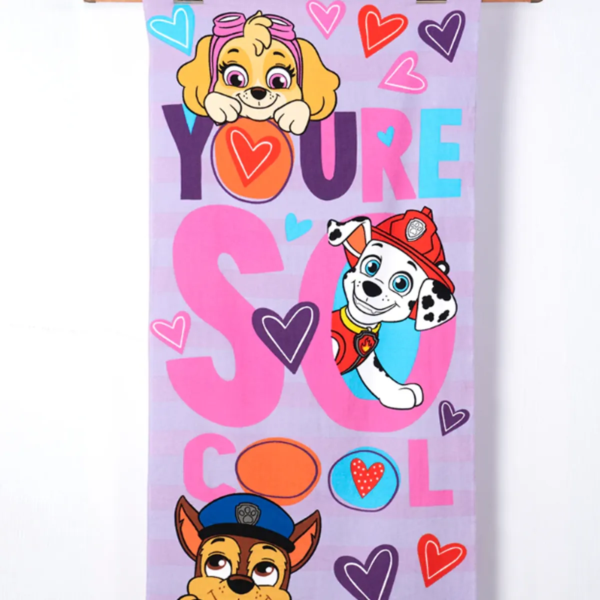 MASHINI - Toalla De Playa   Infantil 70x140 Con Bolso Mashini  Paw Patrol Cool