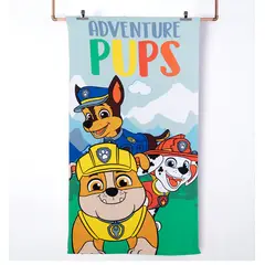 MASHINI - Toalla De Playa  Infantil 70x140 Con Bolso Paw Patrol Adventure