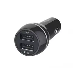 PHILIPS - Cargador De 12 Volts Doble Ultra Fast Dlp2357