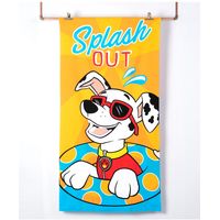Toalla De Playa  Infantil 70x140 Con Bolso Paw Patrol Splash