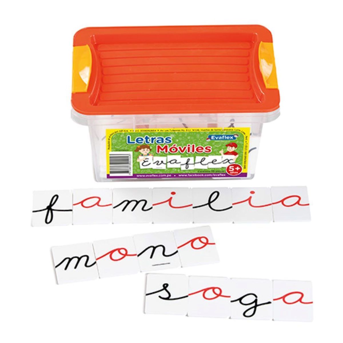 EVAFLEX - Letras Móviles Evaflex