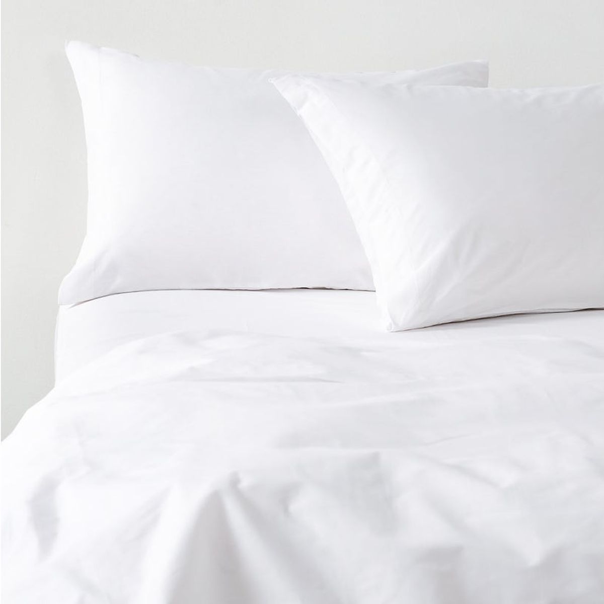 TEXTIL RANCO - Juego de Sábanas Blancas 200 Hilos  king - Hotel Premium