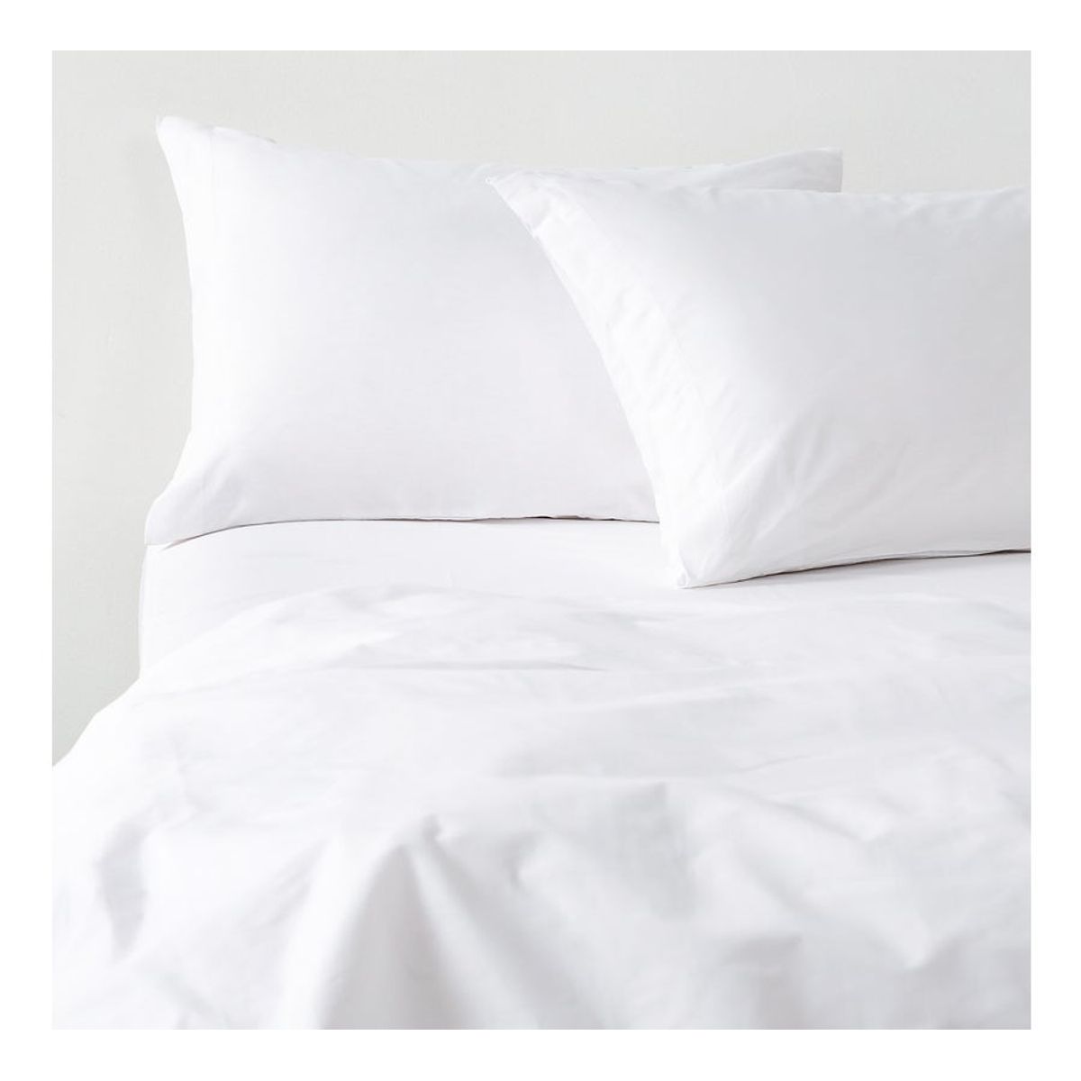 TEXTIL RANCO - Juego de Sábanas Blancas 200 Hilos  king - Hotel Premium