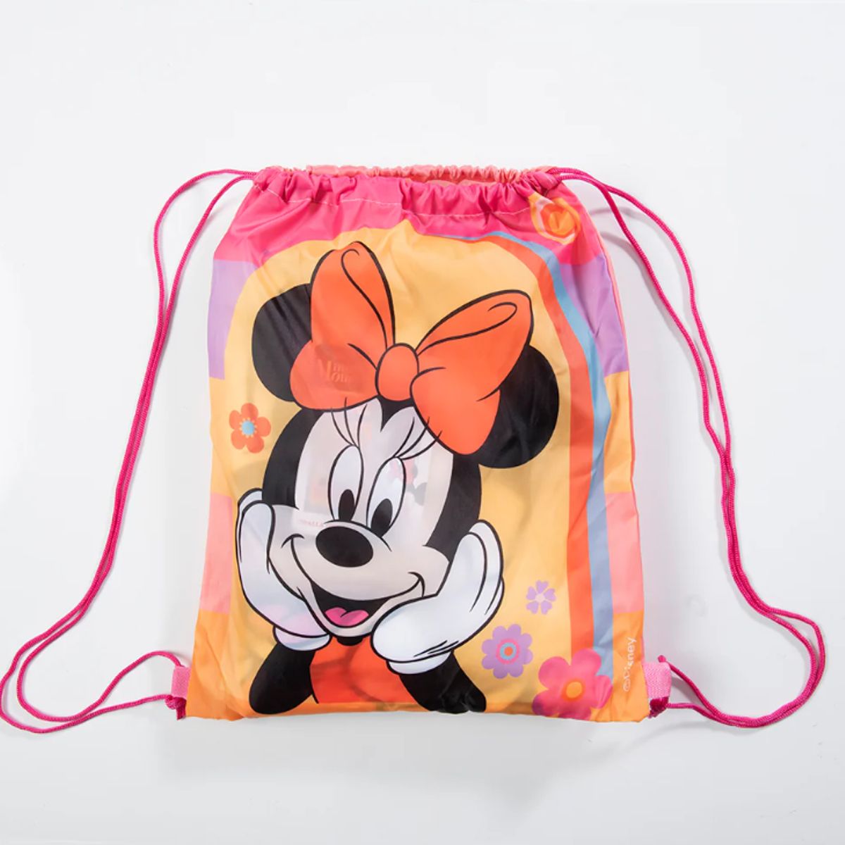 MASHINI - Toalla De Playa   Infantil 70x140 Con Bolso Mashini  Minnie Smile