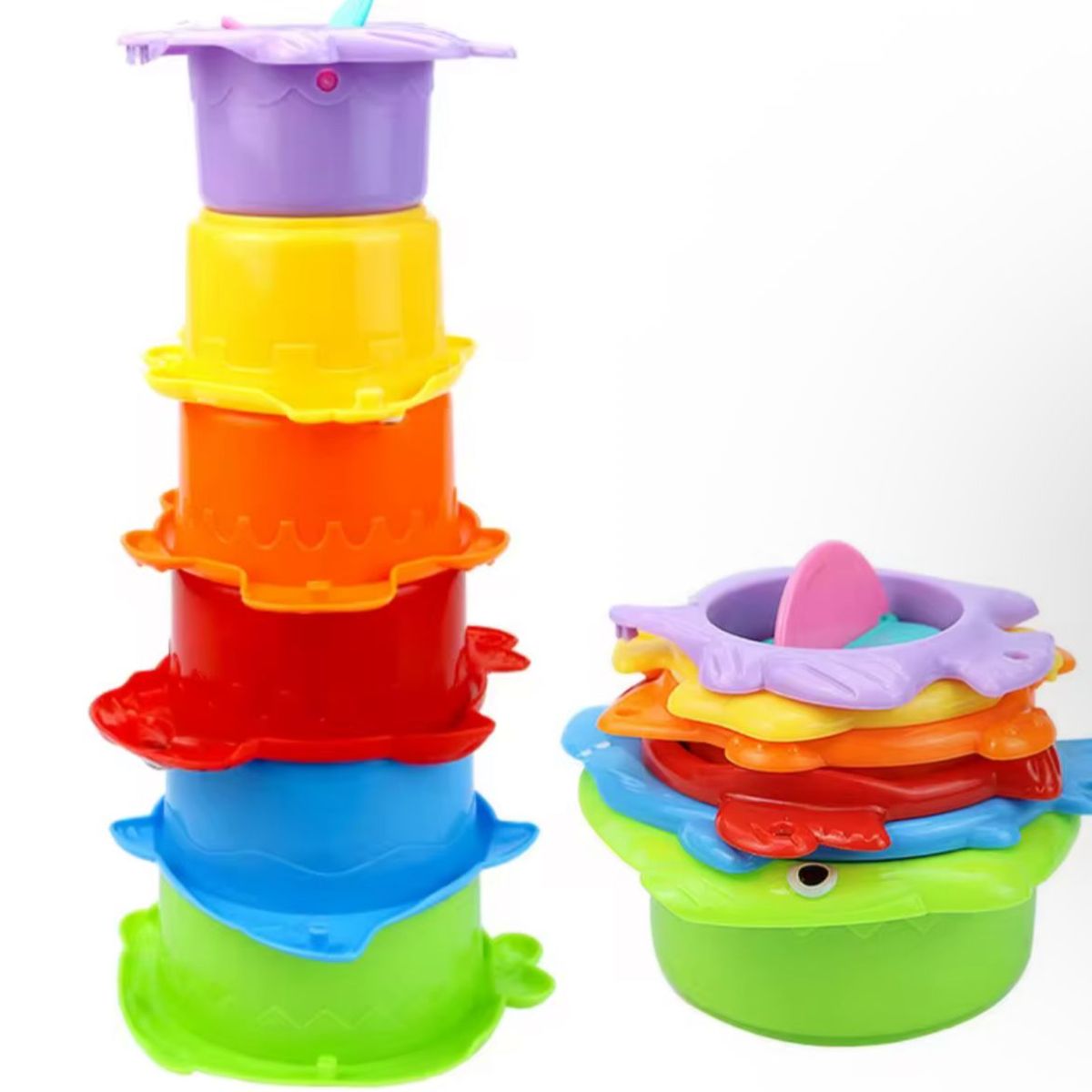 GENERICO - Vasos Apilables Juego Para Bebés Y Niños