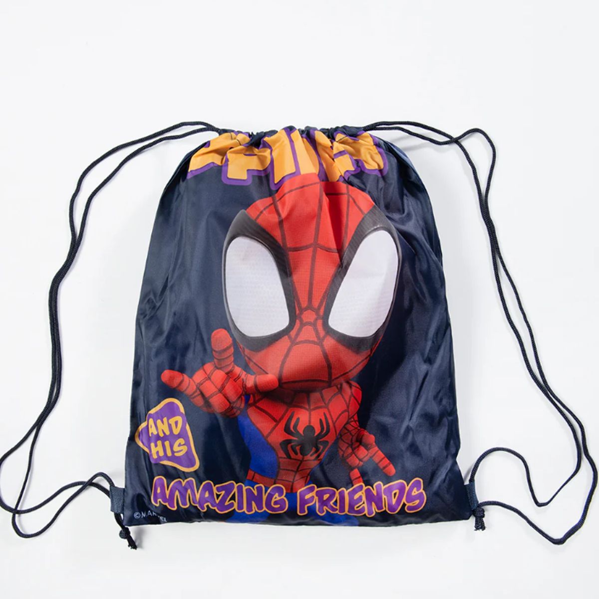 MASHINI - Toalla De Playa   Infantil 70x140 Con Bolso Mashini Spiderman Friend