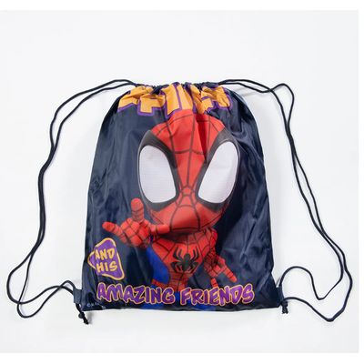 Imagen 2 del producto Toalla De Playa  Infantil 70x140 Con Bolso Spiderman Friend