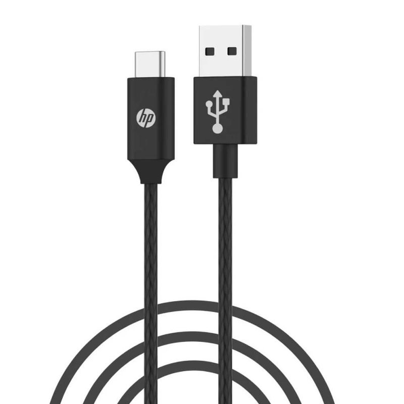 HP - Cable USB 20 a USB-C HP DHC-TC102-1M Trenzado 1 Metro
