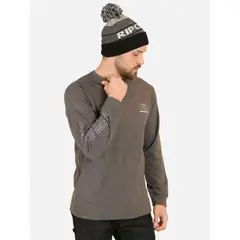 RIP CURL - Polera ML RC since 69 ls Gris Hombre - Gris