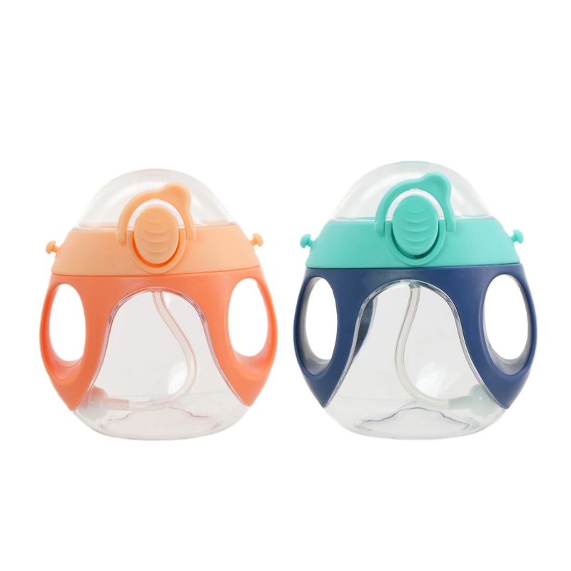 GENERICO - Vaso Entrenamiento Con Bombilla Y Asas Para Bebe Y Niños