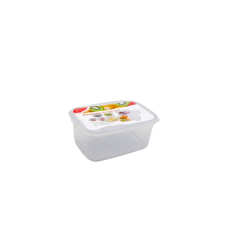 GENERICO - pack de 4 recipientes taper rectangular