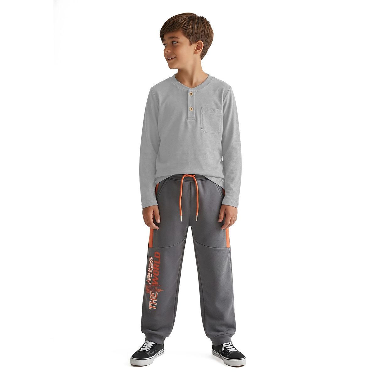 EXCEPTION - Pantalón Buzo Franela Niño