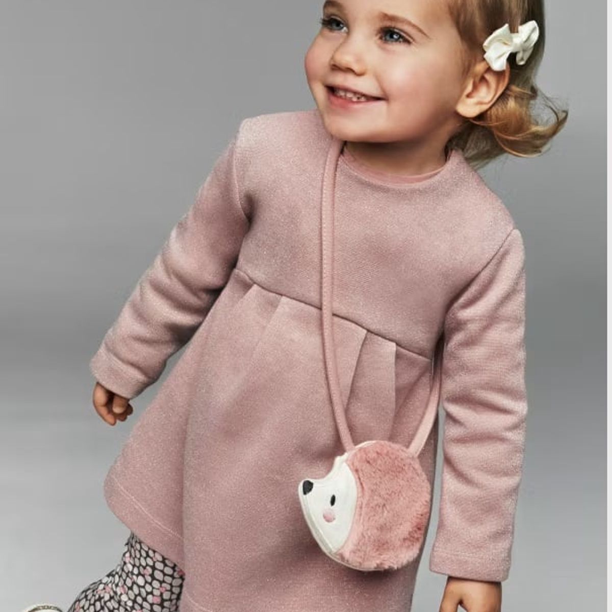 MAYORAL - Elegante  Vestido Vestido con bolsito bebé