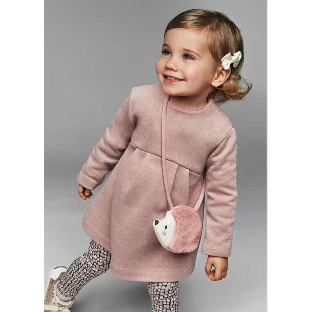 MAYORAL - Elegante  Vestido Vestido con bolsito bebé