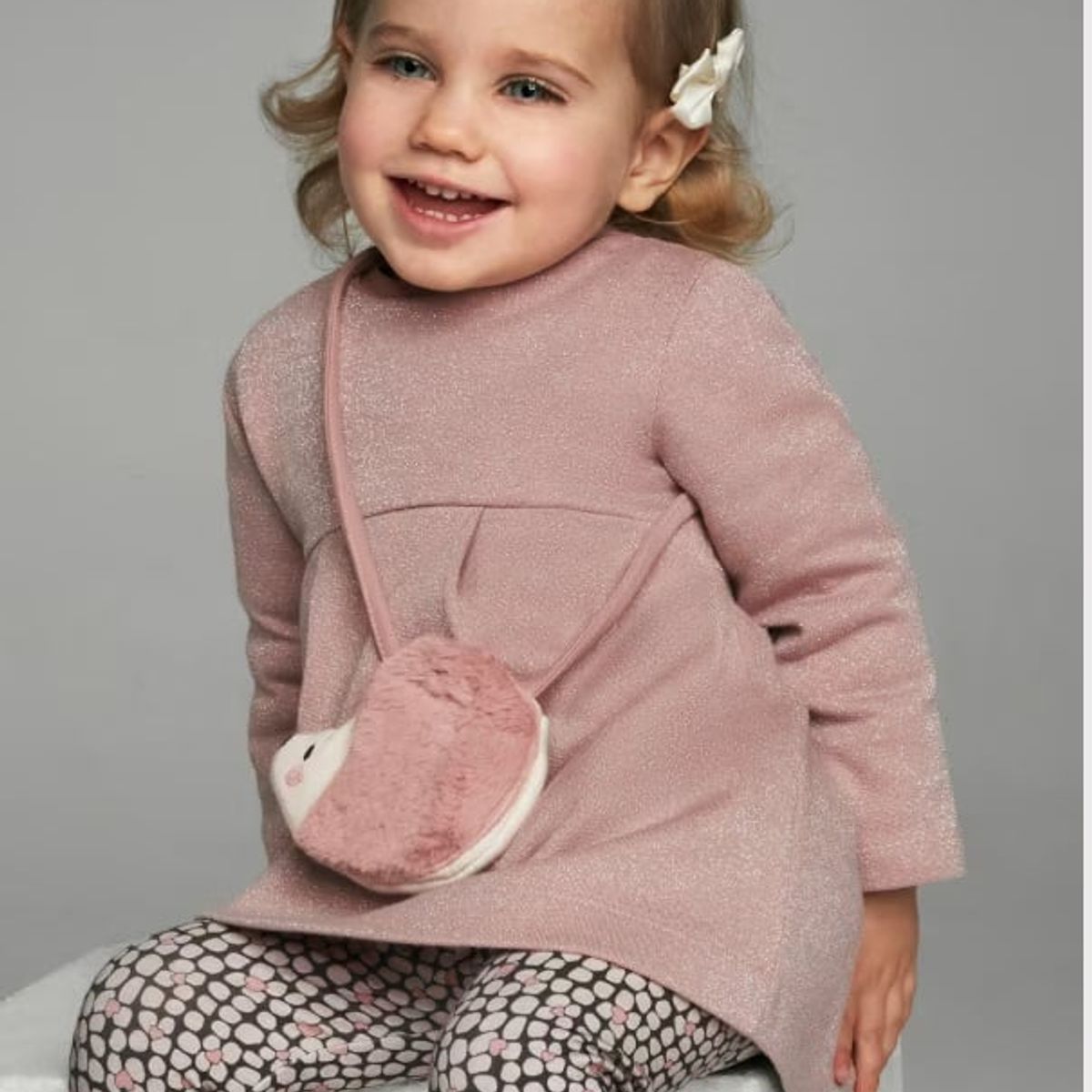 MAYORAL - Elegante  Vestido Vestido con bolsito bebé