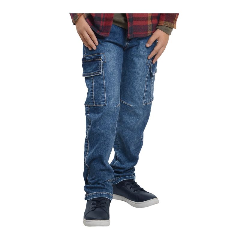 EXCEPTION - Jeans Recto Cargo Niño