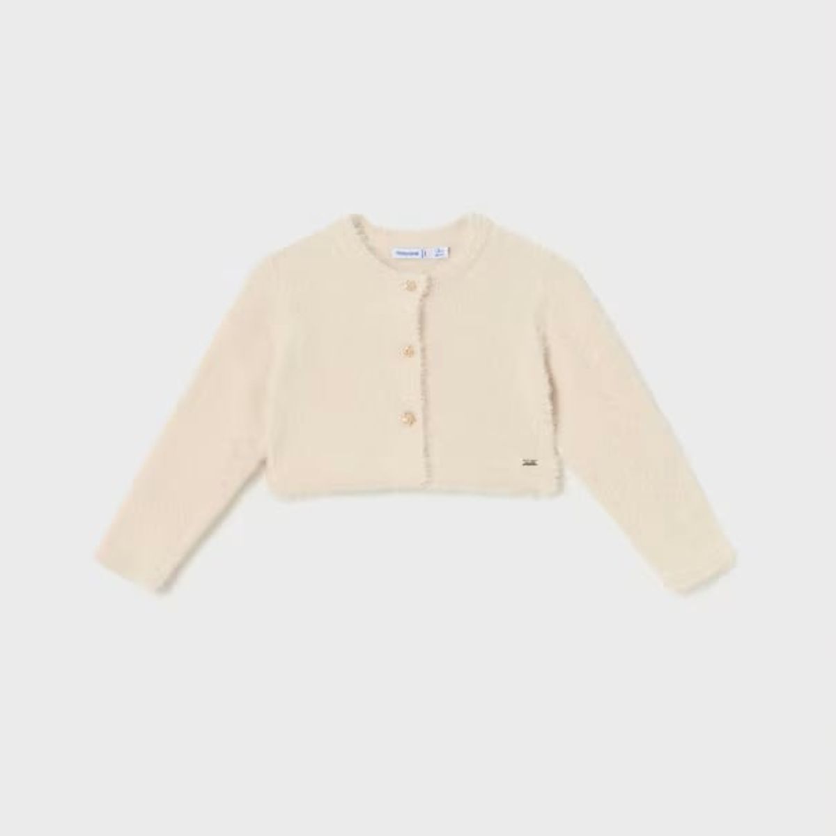 MAYORAL - Abrigo Rebeca tricot efecto pelo bebé