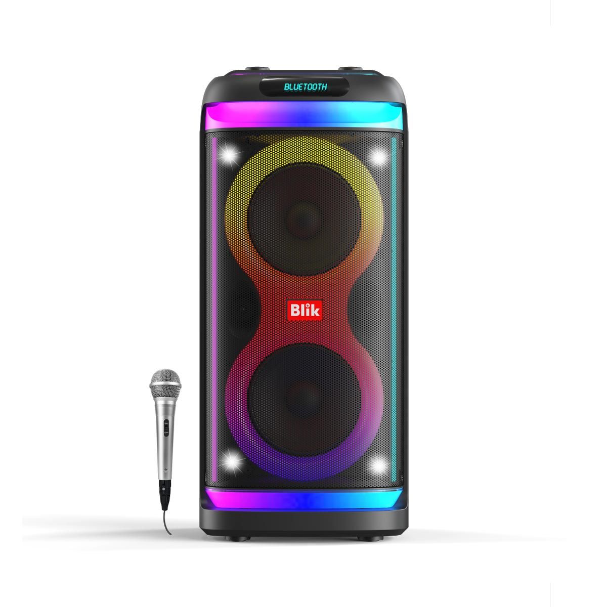 BLIK - Parlante Bluetooth Karaoke Con Microfono Blik Lightmax6