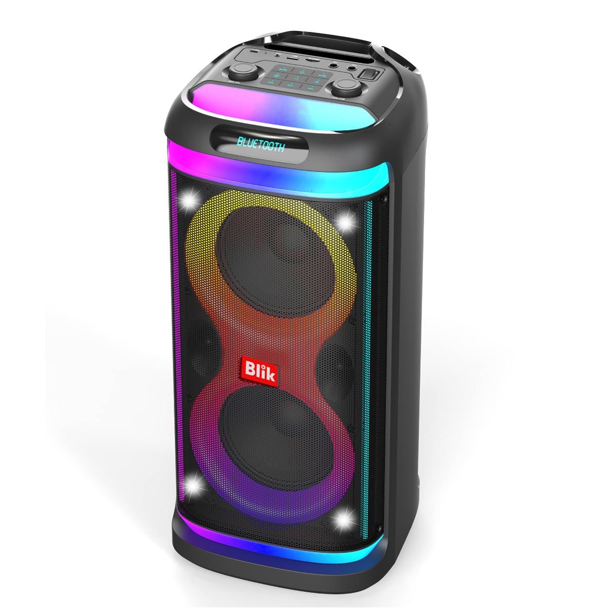 BLIK - Parlante Bluetooth Karaoke Con Microfono Blik Lightmax6