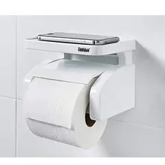 GENERICO - Dispensador Porta Papel Higiénico Soporte Celular