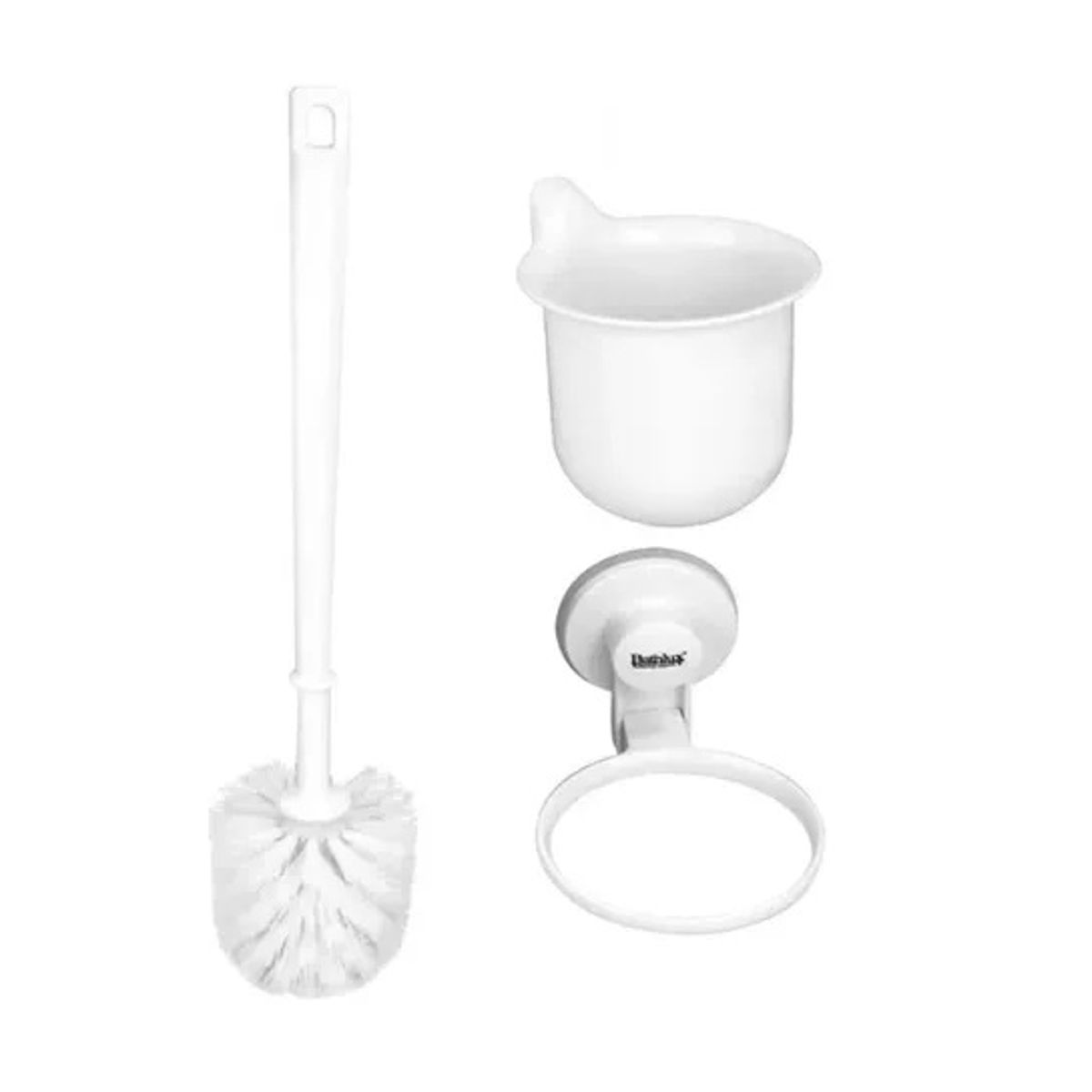 GENERICO - Cepillo De Inodoro Escobilla Con Ventosa Bathlux