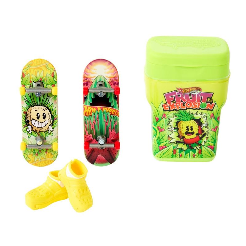 HOT WHEELS - HOT WHEELS PAQUETE DE CHICLES - FRUIT EXPLOSION