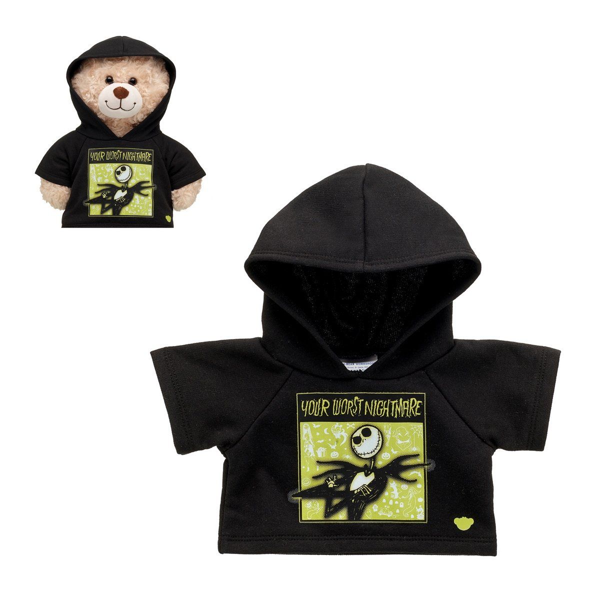 BUILD A BEAR - Polerón Build a Bear Nightmare Before Christmas colección