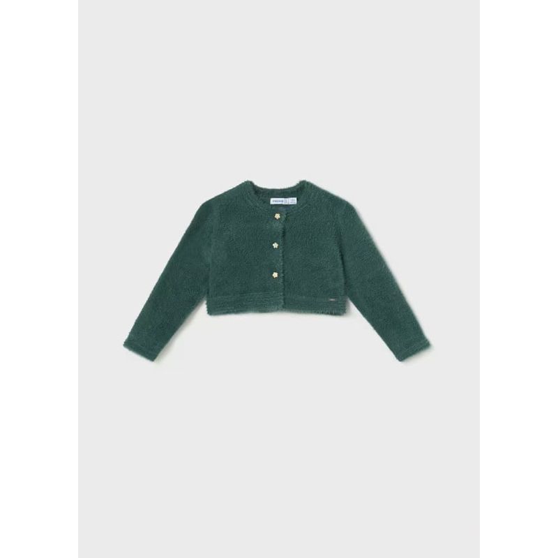MAYORAL - Abrigo Rebeca tricot efecto pelo bebé