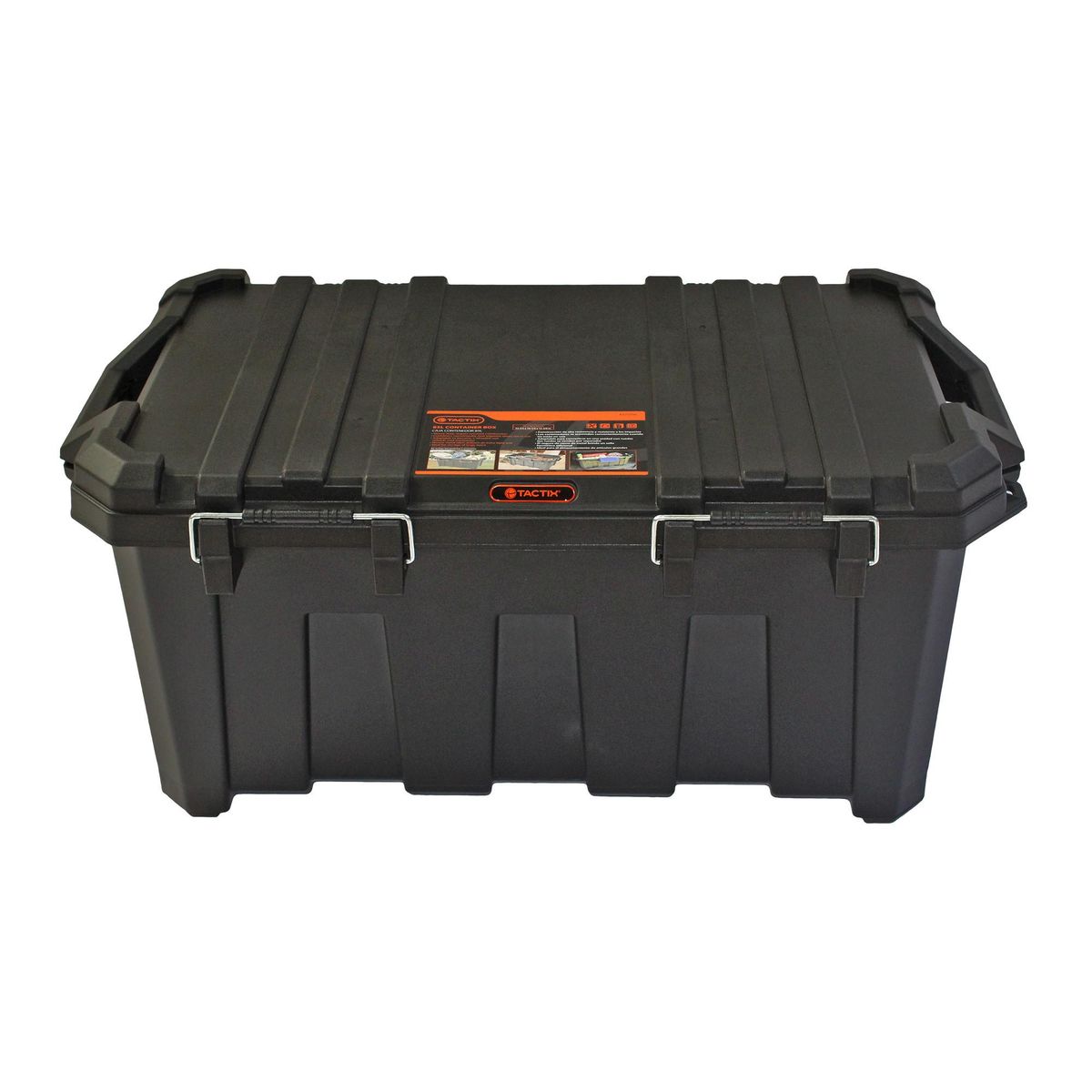 TACTIX - Caja Contenedor Apilable Capacidad 85 Lts. Tactix 320506