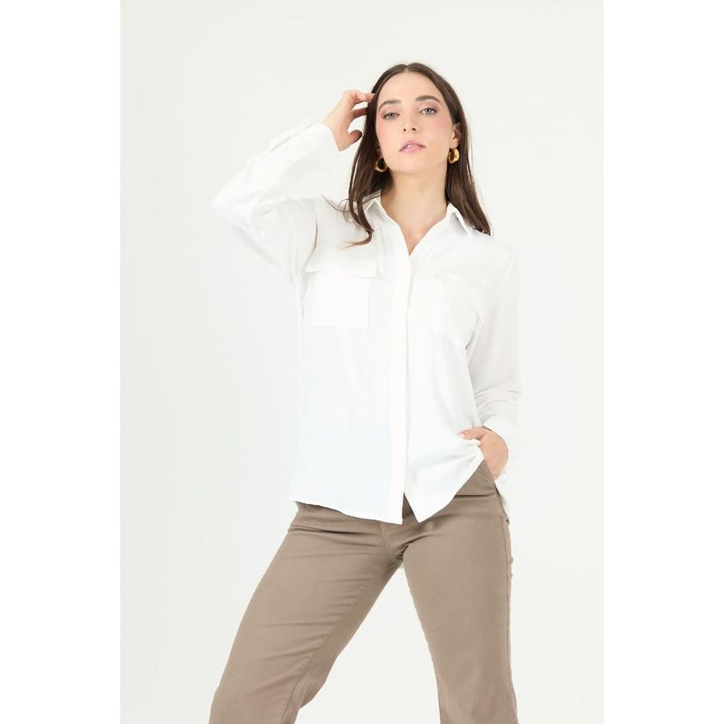 PRIVILEGE - Blusa crudo PRIVILEGE 2097 - Crudo