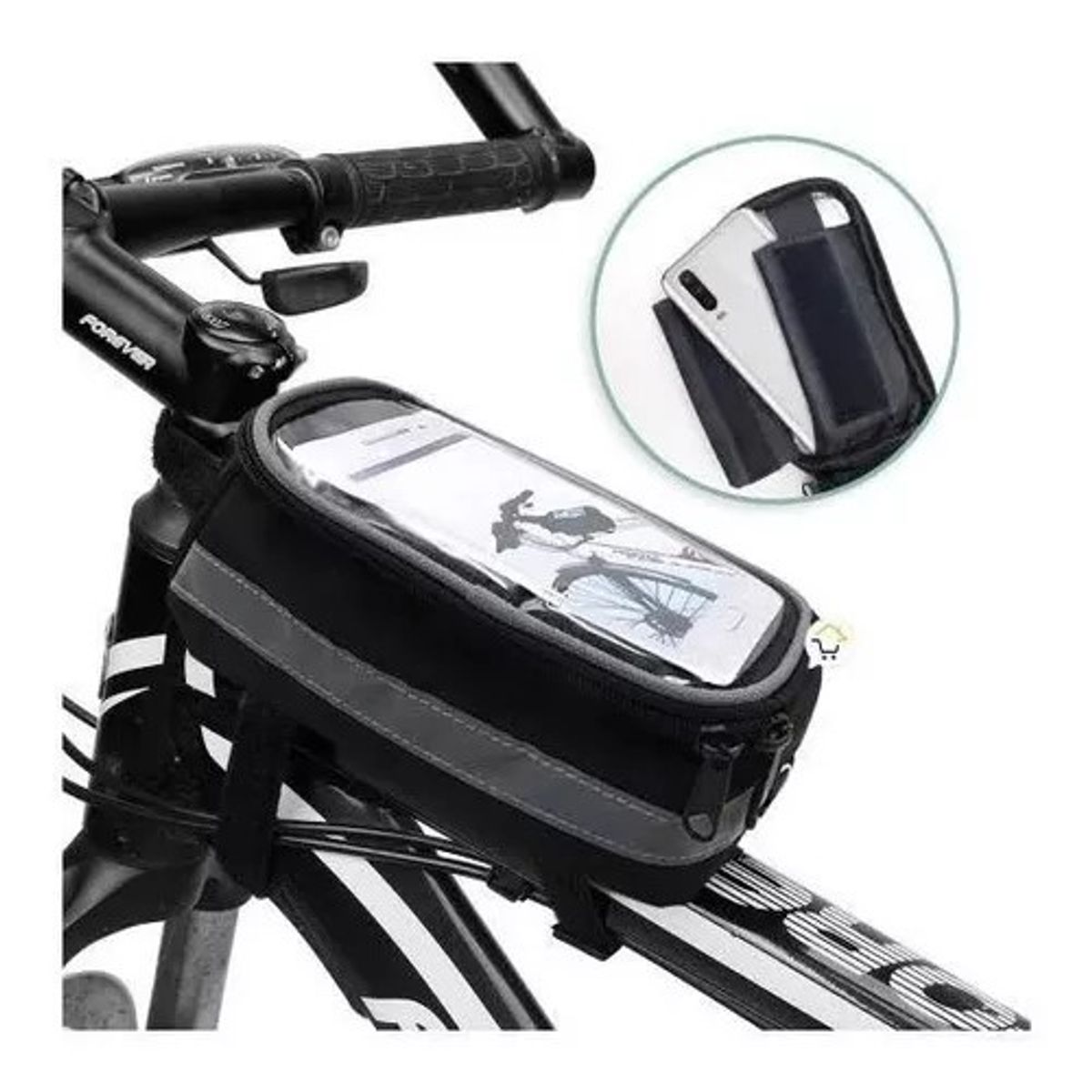 GENERICO - Bolso Para Bicicleta Porta celular Herramientas Touch