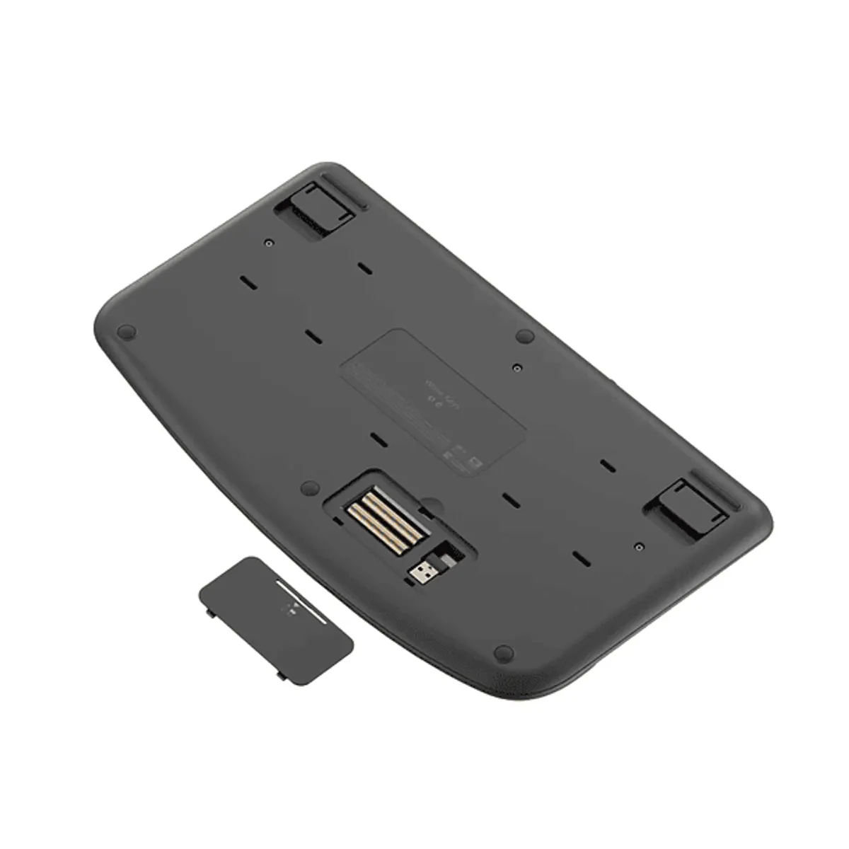 LOGITECH - Teclado Ergonómico inalámbrico Logitech Wave Keys, Color Grafito (ES)