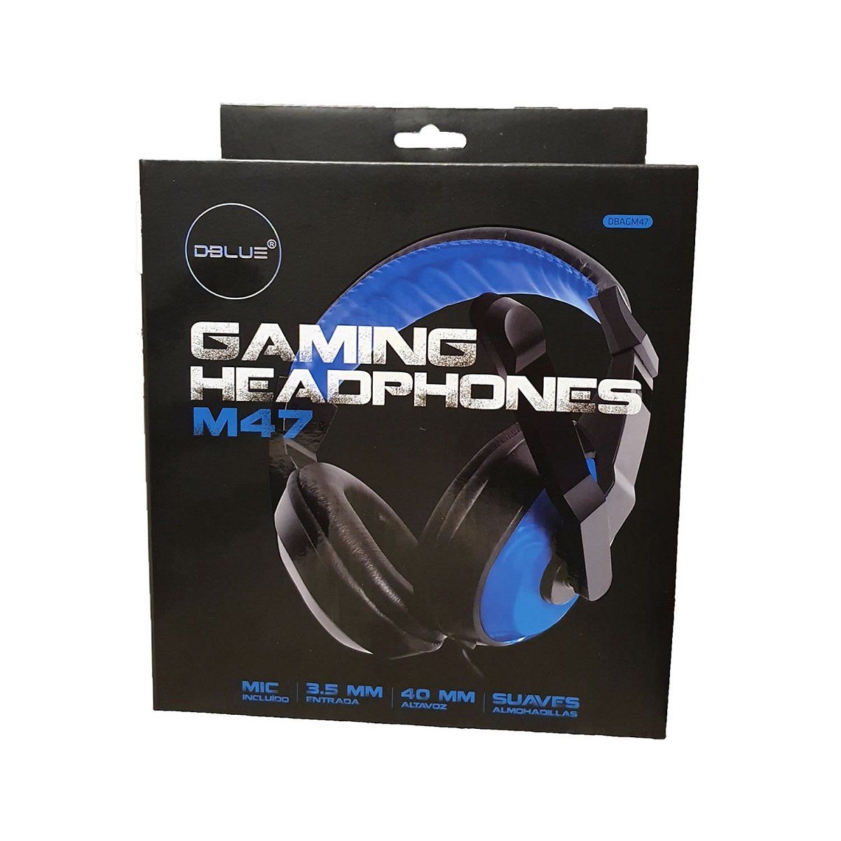 DBLUE - Audífono Gamer Microfono DBLUE 47BL Azul
