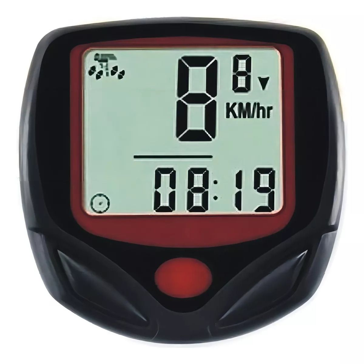 GENERICO - Velocímetro digital para bicicleta impermeable color negro